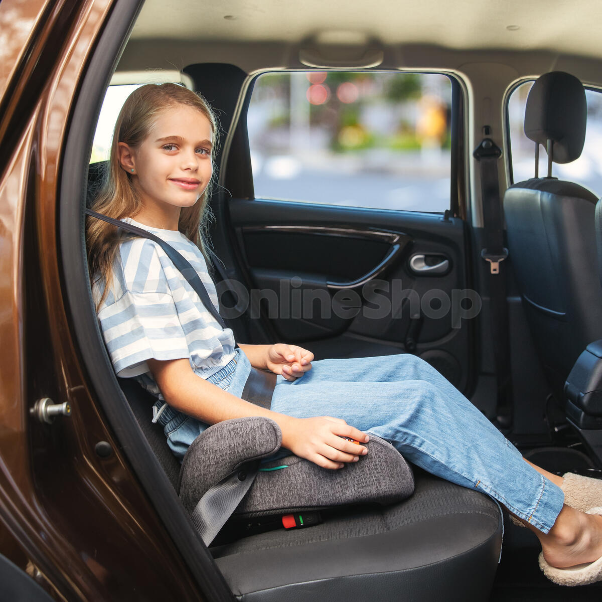 Babyauto NAUNA 125-150, podsedák dobby grey