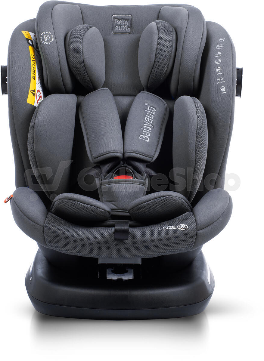 Babyauto VALORA i-Fix i-Size 360° 40-150 autosedačka, PHANTOM GREY