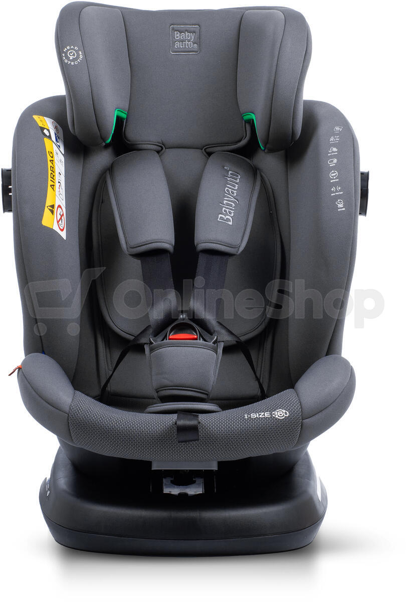 Babyauto VALORA i-Fix i-Size 360° 40-150 autosedačka, PHANTOM GREY