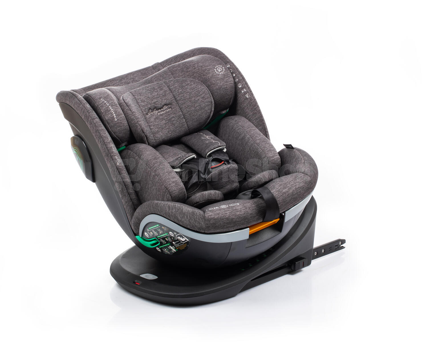 Babyauto XPERTA i-Size 40-150 autosedačka, GREY Dobby