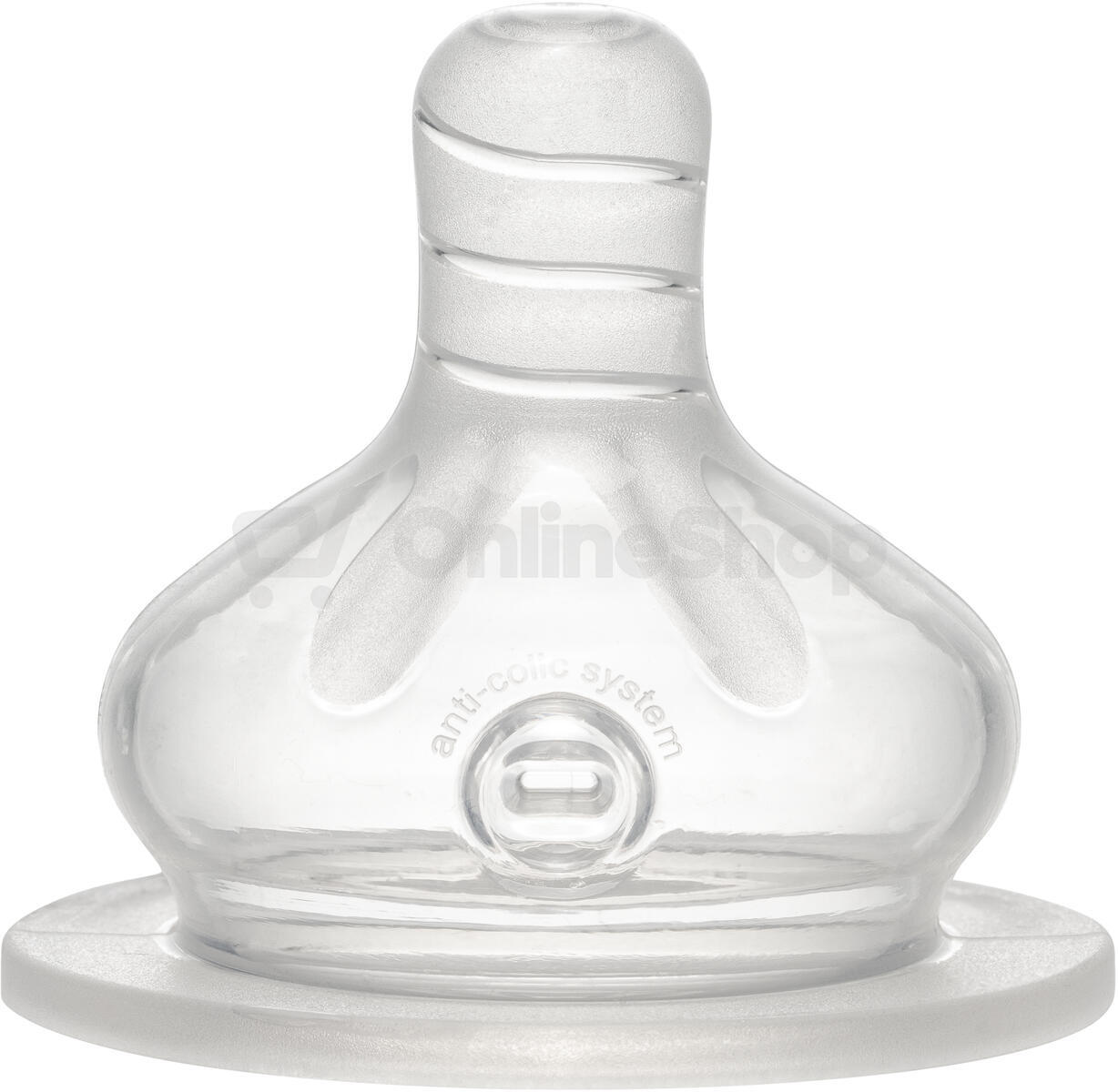 NIP Láhev kojenecká sklo,široká,silkon-S,120ml,0m+,uni