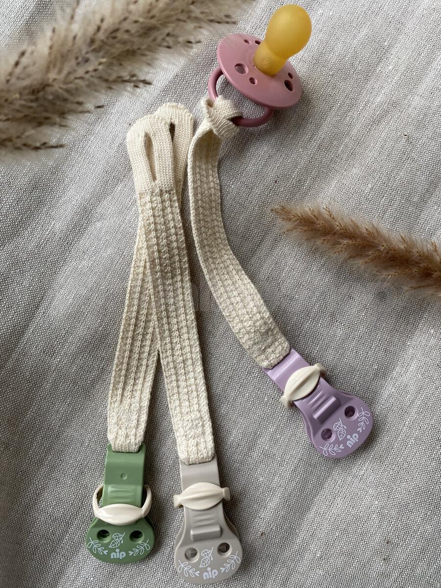 NIP PREMIUM line klip na šidítko, 0m+, Brown