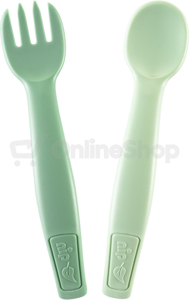 NIP PREMIUM line příbor 2ks, od 9m+, green