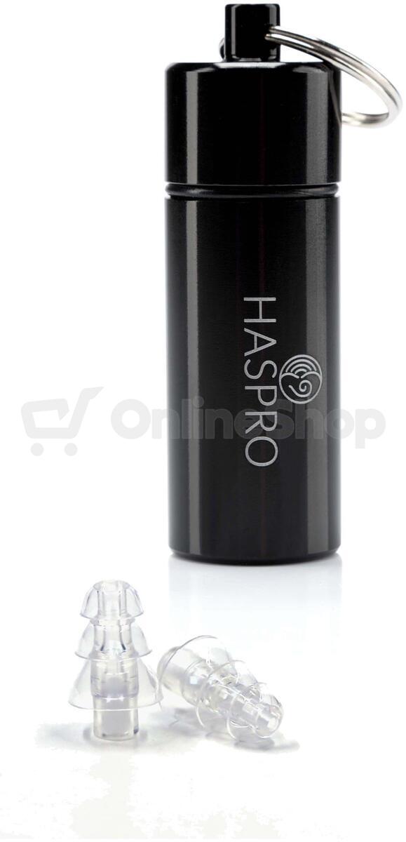 HASPRO Party špunty do uší, silikonové, SNR:26dB, 1 pár / 2ks