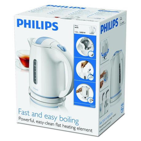Varná konvice Philips HD 4646/70 bílo-modrá - Philips HD&nbsp;4646/70 bílo-modrá (foto 4)