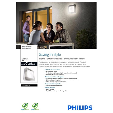 Venkovní svítidlo Philips Ecomoods 16903/47/16 - Philips Ecomoods 16903/47/16 (foto 8)