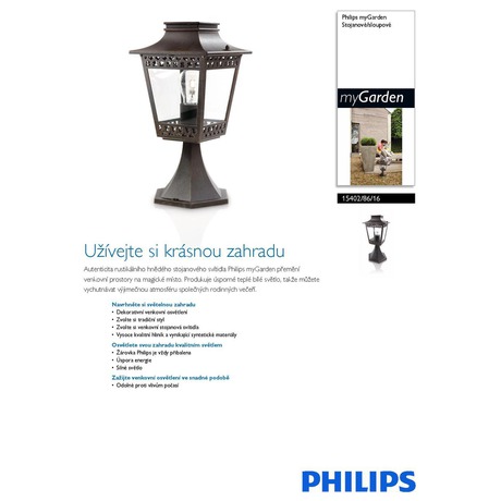 Venkovní svítidlo Philips Hedge 15402/86/16 - Philips Hedge 15402/86/16 (foto 4)