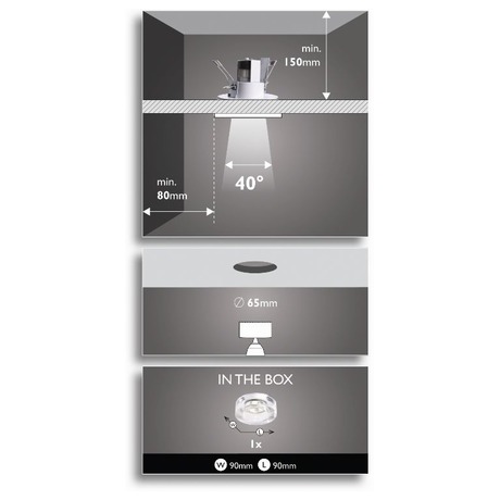 Bodové svítidlo Philips Ara 59515/60/16 - Philips Ara 59515/60/16 (foto 5)