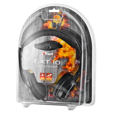 Headset Trust GXT 10 - černý