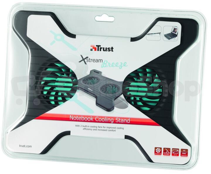 Chladící podložka pro notebooky Trust Xstream Breeze pro 16"