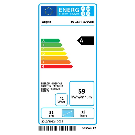 Televize GoGEN TVL 32137 WEB, LED