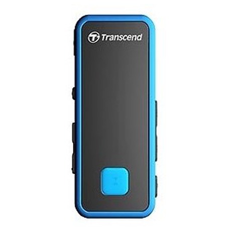 MP3 přehrávač Transcend MP350, 8GB, černý/modrý - Transcend MP350 8GB, černý/modrý (foto 2)