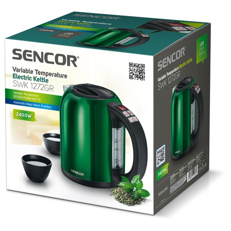 Rychlovarná konvice Sencor SWK 1272GR - Sencor SWK 1272GR (foto 1)