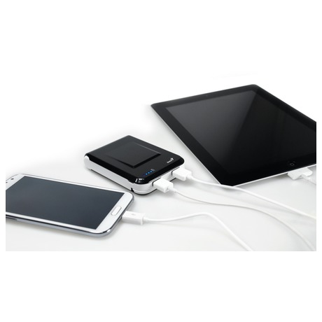 Power Bank Genius ECO-u1000 10400 mAh 10400 - černá - Genius ECO-u1000 10400 mAh 10400 -&nbsp;černá (foto 1)