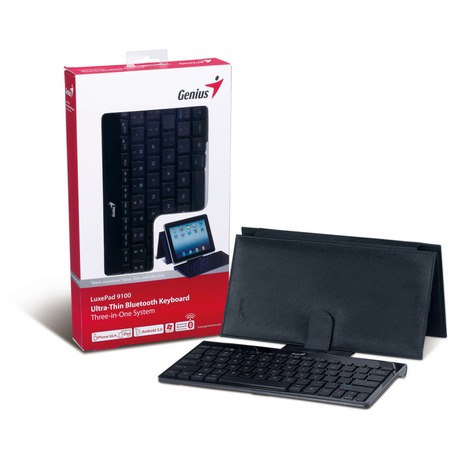 Klávesnice Genius LuxePad 9100 Bluetooth CZ/SK - černá - Genius LuxePad 9100 Bluetooth CZ/SK -&nbsp;černá (foto 1)