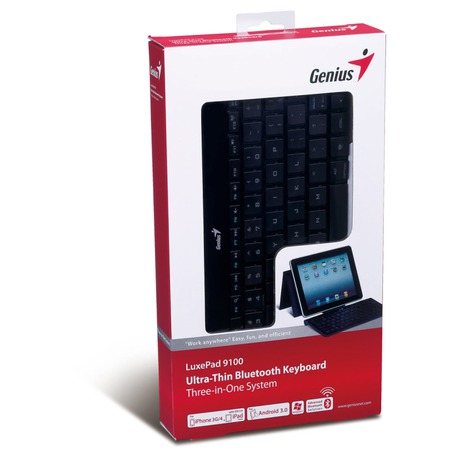 Klávesnice Genius LuxePad 9100 Bluetooth CZ/SK - černá - Genius LuxePad 9100 Bluetooth CZ/SK -&nbsp;černá (foto 3)