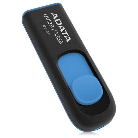 USB flash ADATA UV128 32GB USB 3.0, černý/modrý