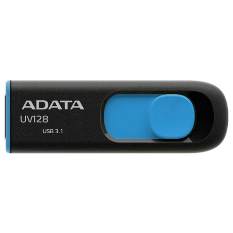 USB flash ADATA UV128 32GB USB 3.0, černý/modrý