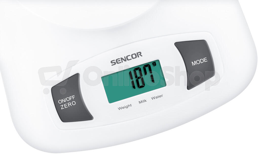 Kuchyňská váha Sencor SKS 4001WH