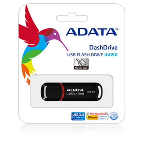 Flash disk ADATA UV150 16GB USB 3.0, černý