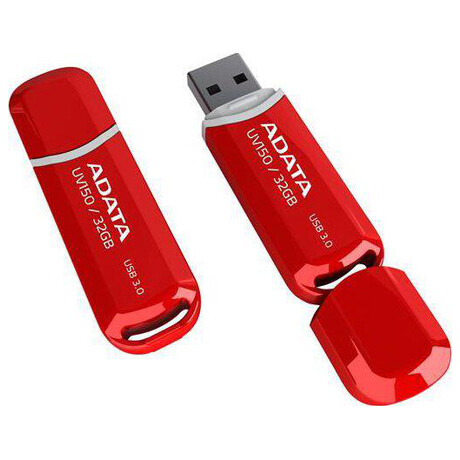 Flash disk ADATA UV150 32GB USB 3.0, červený