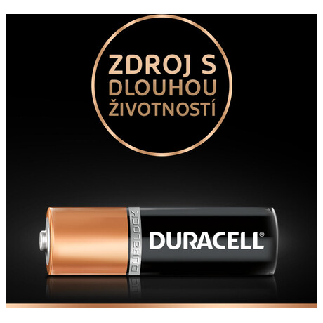 Baterie alkalická Duracell Basic AA 1500 12ks