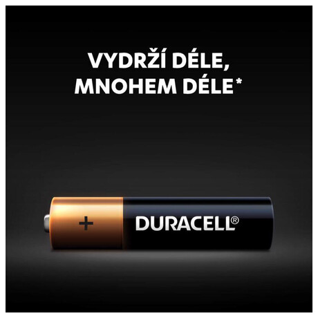 DURACELL Basic AAA, LR03, 1.5V, blistr 4ks (foto 2)
