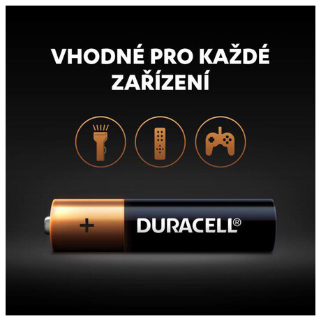 DURACELL Basic AAA, LR03, 1.5V, blistr 4ks (foto 3)