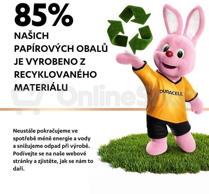 Baterie alkalická Duracell Basic AAA, LR03, 1.5V, blistr 4ks