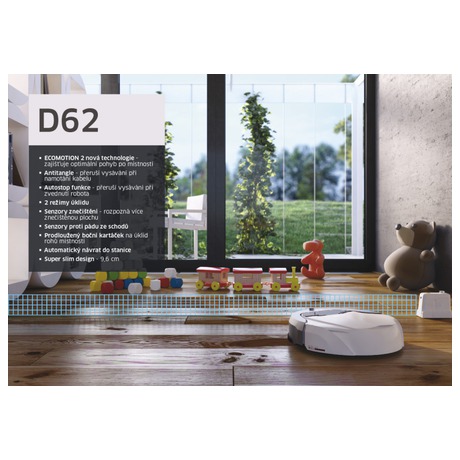 Vysavač robotický Ecovacs D62 - Ecovacs D62 (foto 2)