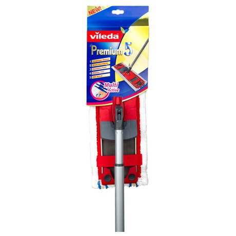 Mop Vileda Premium 5 flatmop MultiActive - Vileda Premium 5&nbsp;flatmop MultiActive (foto 1)