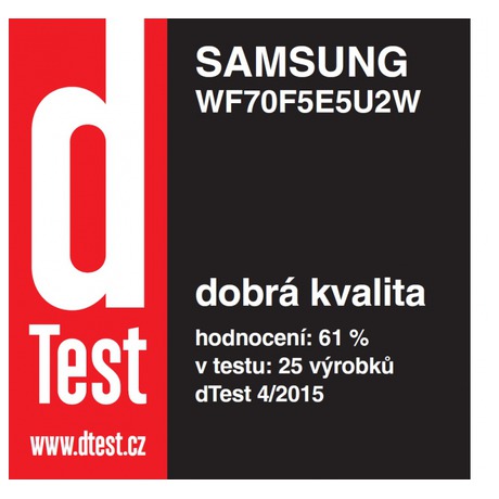 Pračka Samsung WF70F5E5U2W/LE - Samsung WF70F5E5U2W/LE (foto 5)
