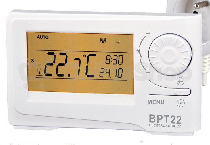 ELEKTROBOCK BPT22 - Bezdrátový termostat