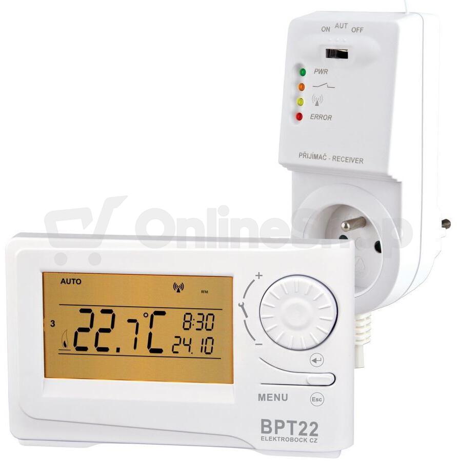 ELEKTROBOCK BPT22 - Bezdrátový termostat