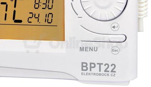 ELEKTROBOCK BPT22 - Bezdrátový termostat