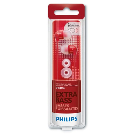 Sluchátka Philips SHE3590RD/10 - Philips SHE3590RD/10 (foto 1)