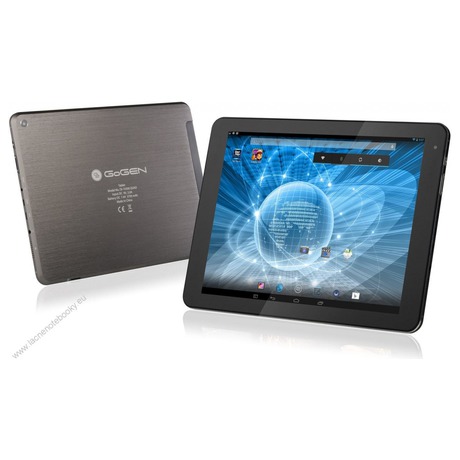 Dotykový tablet GoGEN TA 10300 QUAD 9,7", 16 GB, WF, BT, Android 4.2 - hliník