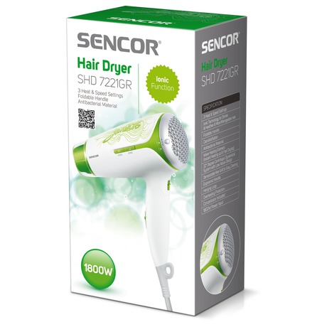 Vysoušeč vlasů Sencor SHD 7221GR - Sencor SHD 7221GR (foto 2)
