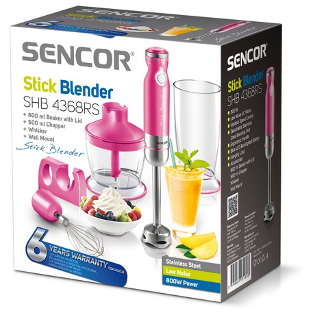 Ponorný mixér Sencor SHB 4368RS - Sencor SHB 4368RS (foto 6)