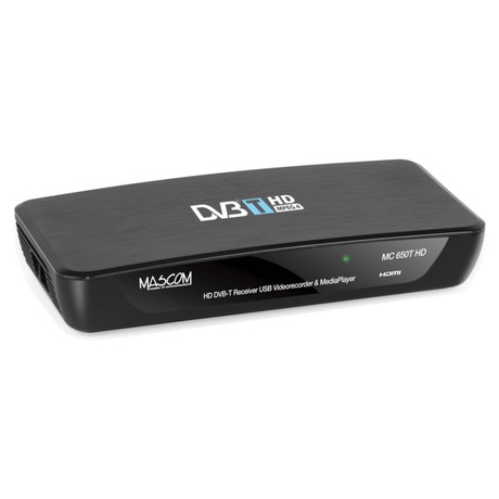 DVB-T přijímač Mascom MC650THD