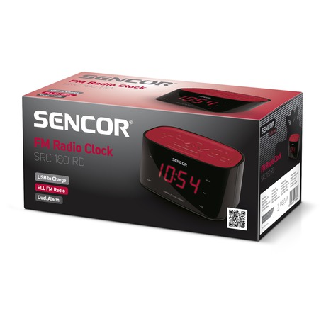 Radiobudík Sencor SRC 180 RD