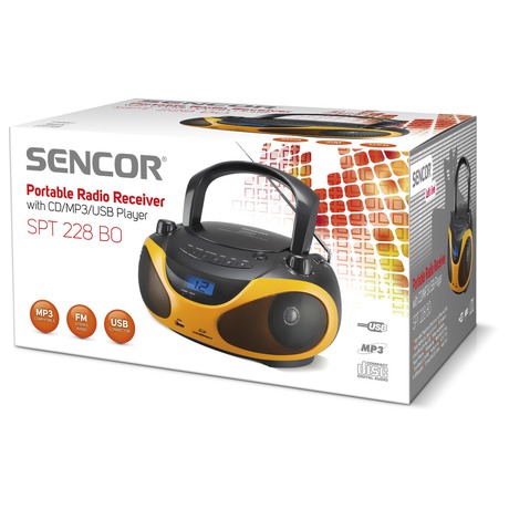 Radiopřijímač s CD Sencor SPT 228 BG - Sencor SPT 228 BG (foto 1)