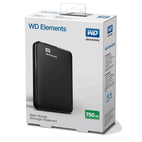 Western Digital Elements Portable 750GB, černý (foto 6)