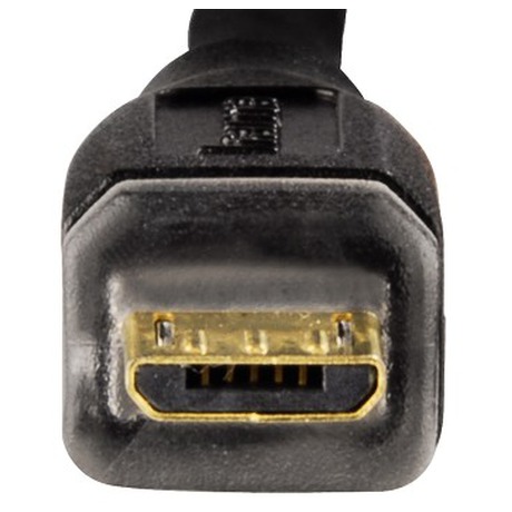 Hama micro USB 2.0 kabel, typ A - micro B, 0,75m, černý