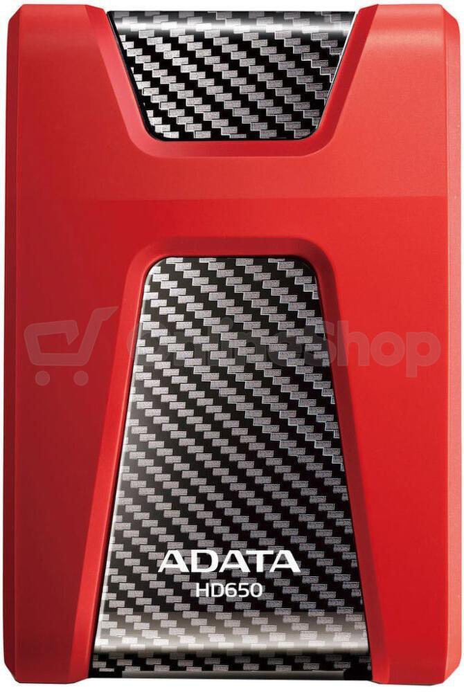 Externí disk ADATA HD650 1TB 2.5", červený