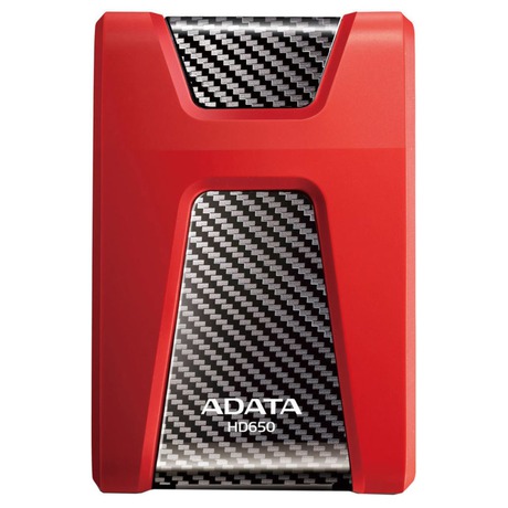 Externí disk ADATA HD650 1TB 2.5", červený