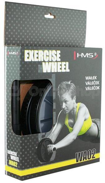 Posilovací kolečko HMS WA02 - dvojtý váleček