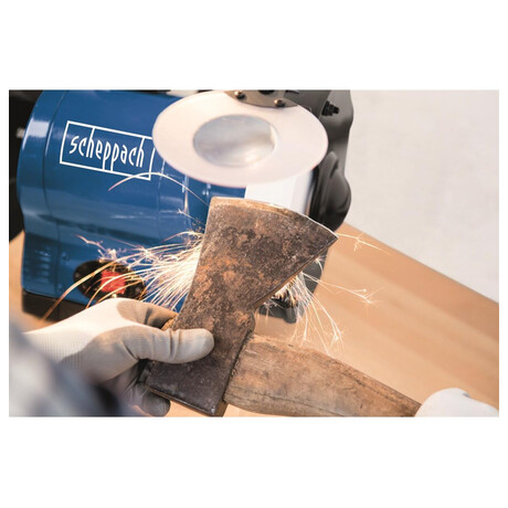 Bruska kotouov Scheppach BG 200 AL s blm kamenem