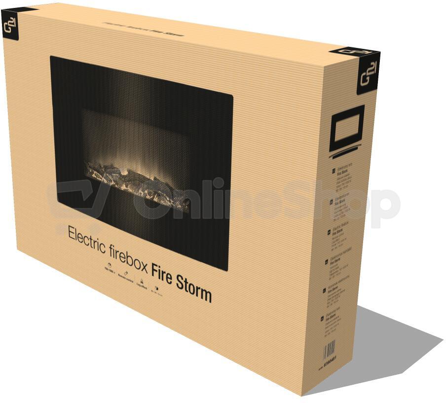 Elektrický krb G21 Fire Storm