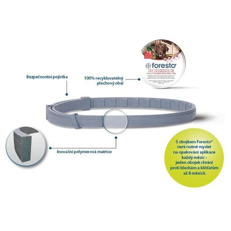 Bayer Foresto 70&nbsp;cm pro psy (foto 2)